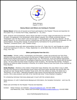 Media Advisory 2