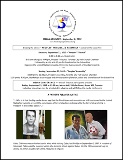 Media Advisory #7