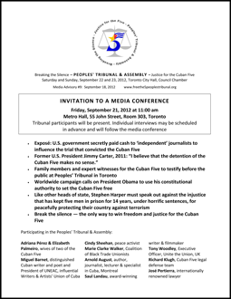 Media Advisory #9
