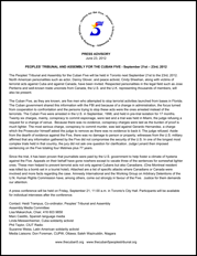 Media Advisory